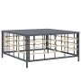 Juego de muebles de jardín 5 pzas cojines antracita ratán PE de vidaXL, Sofás de exterior - Ref: Foro24-3186728, Precio: 348,...
