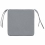 Cojines para asiento 4 pcs Gris Claro 40 x 40 x 3 cm tela en Decoración | Comprar online en Foru.es
