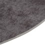 Alfombra lavable antideslizante gris Ø 200 cm en Alfombras | Comprar online en Foru.es