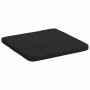 Cojines para asiento 4 pcs Negro 40 x 40 x 3 cm tela en Decoración | Comprar online en Foru.es