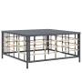 Juego de muebles de jardín 5 pzas cojines antracita ratán PE de vidaXL, Sofás de exterior - Ref: Foro24-3186729, Precio: 345,...