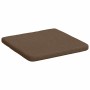 Cojines para asiento 4 pcs Marrón 40 x 40 x 3 cm tela en Decoración | Comprar online en Foru.es