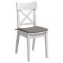 Cojines para asiento 4 pcs Taupé 40 x 40 x 3 cm tela en Decoración | Comprar online en Foru.es