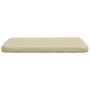 Cojines para asiento 4 pcs Crema 40 x 40 x 3 cm tela en Decoración | Comprar online en Foru.es