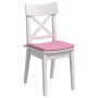 Cojines para asiento 4 pcs Rosa 40 x 40 x 3 cm tela en Decoración | Comprar online en Foru.es