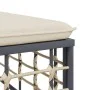 Gartenmöbel-Set 8-teilig und anthrazitfarbene PE-Rattan-Kissen von vidaXL, Outdoor-Sofas - Ref: Foro24-3186784, Preis: 593,11...