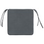 Cojines para asiento 4 pcs Gris oscuro 40 x 40 x 3 cm en Decoración | Comprar online en Foru.es