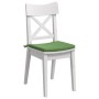 Cojines para asiento 4 pcs Verde claro 40 x 40 x 3 cm en Decoración | Comprar online en Foru.es