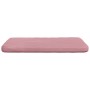 Cojines para asiento 4 pcs Rosa 40 x 40 x 3 cm Terciopelo en Decoración | Comprar online en Foru.es