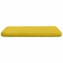 Cojines para asiento 4 pcs Amarillo 40 x 40 x 3 cm Terciopelo en Decoración | Comprar online en Foru.es