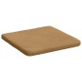 Cojines para asiento 4 pcs Marrón 40 x 40 x 3 cm Terciopelo en Decoración | Comprar online en Foru.es