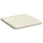 Cojines para asiento 4 pcs Crema 40 x 40 x 3 cm Terciopelo en Decoración | Comprar online en Foru.es