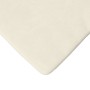Cojines para asiento 4 pcs Crema 40 x 40 x 3 cm Terciopelo en Decoración | Comprar online en Foru.es