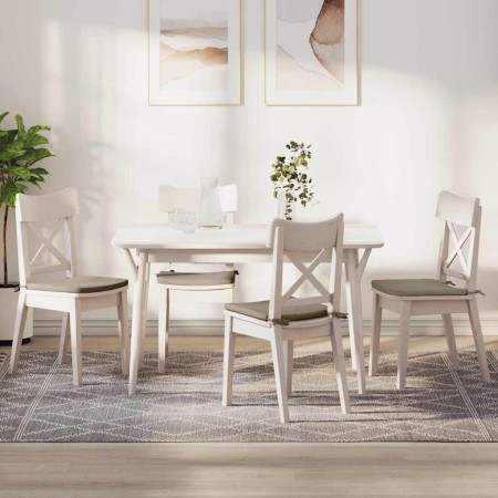 Cojines para asiento 4 pcs Taupé 40 x 40 x 3 cm en Decoración | Comprar online en Foru.es