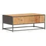 Solid recycled wood coffee table 90x50x35 cm by vidaXL, Coffee table - Ref: Foro24-286530, Price: 162,68 €, Discount: %