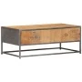 Solid recycled wood coffee table 90x50x35 cm by vidaXL, Coffee table - Ref: Foro24-286530, Price: 162,68 €, Discount: %