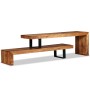 Mueble para TV de madera maciza de acacia de vidaXL, Muebles TV - Ref: Foro24-244583, Precio: 245,18 €, Descuento: %