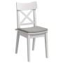 Cojines para asiento 4 pcs Gris Claro 40 x 40 x 3 cm en Decoración | Comprar online en Foru.es