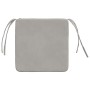 Cojines para asiento 4 pcs Gris Claro 40 x 40 x 3 cm en Decoración | Comprar online en Foru.es