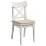 Cojines para asiento 4 pcs Crema 40 x 40 x 3 cm en Decoración | Comprar online en Foru.es