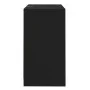 Aparador de madera contrachapada negro 70x41x75 cm de vidaXL, Aparadores - Ref: Foro24-809747, Precio: 99,46 €, Descuento: %