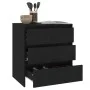 Aparador de madera contrachapada negro 70x41x75 cm de vidaXL, Aparadores - Ref: Foro24-809747, Precio: 99,46 €, Descuento: %