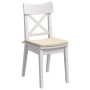 Cojines para asiento 4 pcs Beige 40 x 40 x 3 cm en Decoración | Comprar online en Foru.es