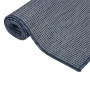 Alfombra de exterior de tejido plano azul 100x200 cm de vidaXL, Alfombras - Ref: Foro24-340794, Precio: 45,24 €, Descuento: %