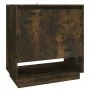 Aparador de madera de ingeniería roble ahumado 70x41x75 cm de vidaXL, Aparadores - Ref: Foro24-812990, Precio: 57,05 €, Descu...