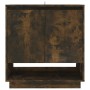 Aparador de madera de ingeniería roble ahumado 70x41x75 cm de vidaXL, Aparadores - Ref: Foro24-812990, Precio: 57,64 €, Descu...