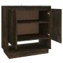 Aparador de madera de ingeniería roble ahumado 70x41x75 cm de vidaXL, Aparadores - Ref: Foro24-812990, Precio: 57,05 €, Descu...