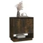 Aparador de madera de ingeniería roble ahumado 70x41x75 cm de vidaXL, Aparadores - Ref: Foro24-812990, Precio: 57,05 €, Descu...