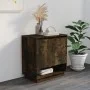 Aparador de madera de ingeniería roble ahumado 70x41x75 cm de vidaXL, Aparadores - Ref: Foro24-812990, Precio: 57,05 €, Descu...