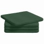 Cojines para asiento 4 pcs Verde oscuro 40 x 40 x 3 cm en Decoración | Comprar online en Foru.es