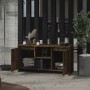 Mueble de TV madera de ingeniería roble ahumado 102x37,5x52,5cm de vidaXL, Muebles TV - Ref: Foro24-813020, Precio: 62,48 €, ...