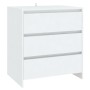 Aparador de 3 piezas madera manufacturada blanca de vidaXL, Aparadores - Ref: Foro24-3098065, Precio: 242,30 €, Descuento: %