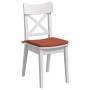 Cojines para asiento 4 pcs Rojo Naranja 40 x 40 x 3 cm en Decoración | Comprar online en Foru.es