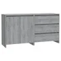Aparador de 2 piezas madera manufacturada gris Sonoma de vidaXL, Aparadores - Ref: Foro24-3098063, Precio: 154,00 €, Descuent...