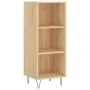 Aparador de madera de ingeniería roble Sonoma 34,5x32,5x90 cm de vidaXL, Aparadores - Ref: Foro24-828727, Precio: 44,29 €, De...