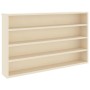 Expositor de Pared Beige 60 x 8,5 x 37 cm Madera de ingeniería en Estanterías | Comprar online en Foru.es