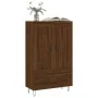 Aparador alto madera de ingeniería roble marrón 69,5x31x115 cm de vidaXL, Aparadores - Ref: Foro24-830323, Precio: 83,96 €, D...