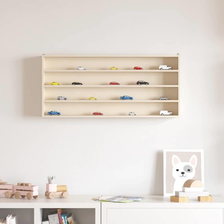 Expositor de Pared Beige 80 x 8,5 x 36 cm Madera de ingeniería en Estanterías | Comprar online en Foru.es
