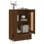 Aparador alto madera de ingeniería roble marrón 69,5x31x115 cm de vidaXL, Aparadores - Ref: Foro24-830323, Precio: 83,96 €, D...