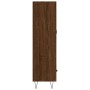 Aparador alto madera de ingeniería roble marrón 69,5x31x115 cm de vidaXL, Aparadores - Ref: Foro24-830323, Precio: 84,98 €, D...