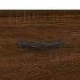 Aparador alto madera de ingeniería roble marrón 69,5x31x115 cm de vidaXL, Aparadores - Ref: Foro24-830323, Precio: 83,96 €, D...