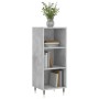 Aparador de madera de ingeniería gris hormigón 34,5x32,5x90 cm de vidaXL, Aparadores - Ref: Foro24-828712, Precio: 37,47 €, D...