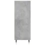 Aparador de madera de ingeniería gris hormigón 34,5x32,5x90 cm de vidaXL, Aparadores - Ref: Foro24-828712, Precio: 37,13 €, D...