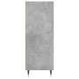 Aparador de madera de ingeniería gris hormigón 34,5x32,5x90 cm de vidaXL, Aparadores - Ref: Foro24-828712, Precio: 37,47 €, D...
