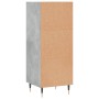 Aparador de madera de ingeniería gris hormigón 34,5x32,5x90 cm de vidaXL, Aparadores - Ref: Foro24-828712, Precio: 37,47 €, D...