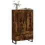 Aparador alto madera de ingeniería roble ahumado 69,5x31x115 cm de vidaXL, Aparadores - Ref: Foro24-830353, Precio: 94,21 €, ...